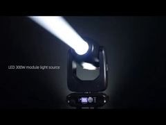 200W 3in1 LED 이동 헤드 빔 라이트 RGBW 이벤트 쇼 바 클럽 웨딩 홀 540/270 학위 IP22