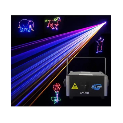ATG 6W RGB 스테이지 레이저 조명 DMX512 원격 제어 LED 조명 Proje DJ KTV 디스코