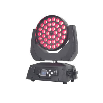DMX512/마스터-스레이브/음향/자동 제어 LED 확대 세척 이동 머리 36X10W/15W RGBW 4in1