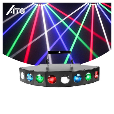 RGBW 4 In1 DMX LED 스캐너 이동 헤드 라이트 50000 시간 작업 수명