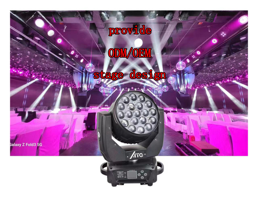 디스코 파티 바 조명 솔루션 라이트프로 DLX 레이아웃 19X15W RGBW 움직이는 헤드 라이트