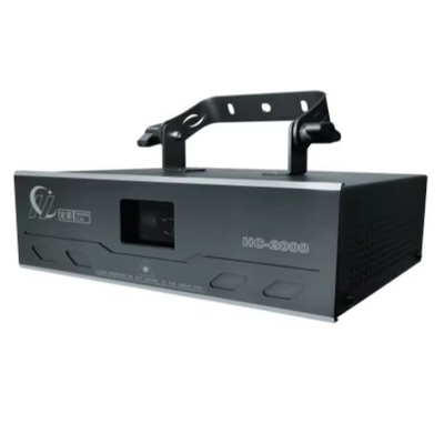 DMX 3d 수직 튜브 레이저 라이트 벽 스테이지 디스코 2W 미니 버전 RGB 방수